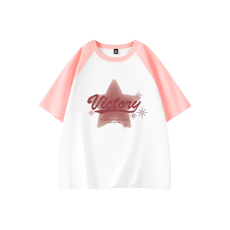 Cotton Raglan Sleeve T Shirt Women's-6
