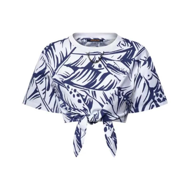 LOUIS VUITTON T Shirt Women's Blue-0
