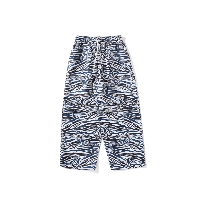 LUSHISI Casual Pants Unisex White-0