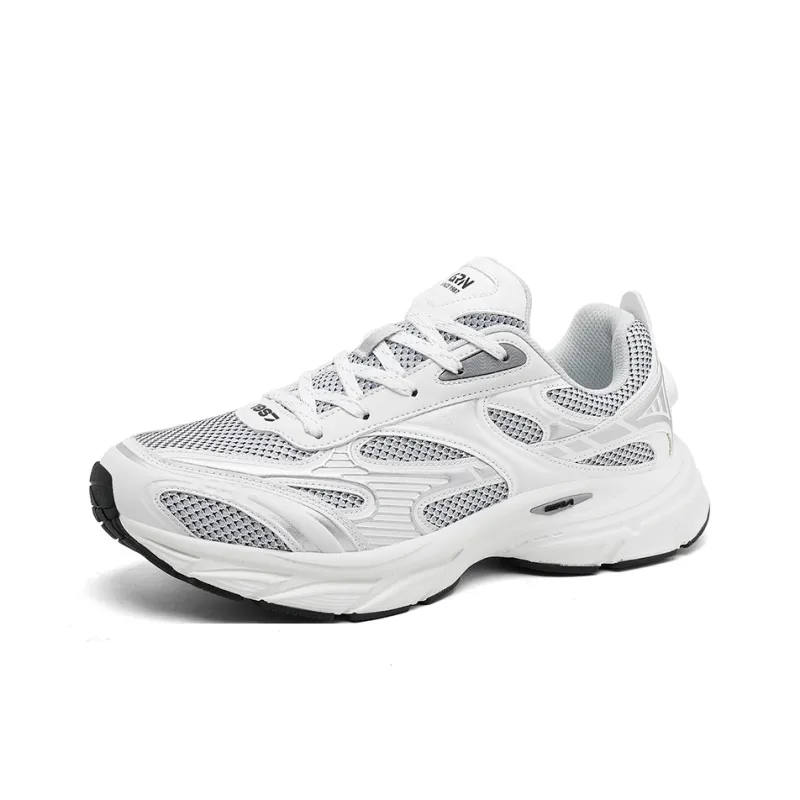 K bird Slip Resistant, Breathable, Height Increasing Low Top Chunky Sneakers Men's-1