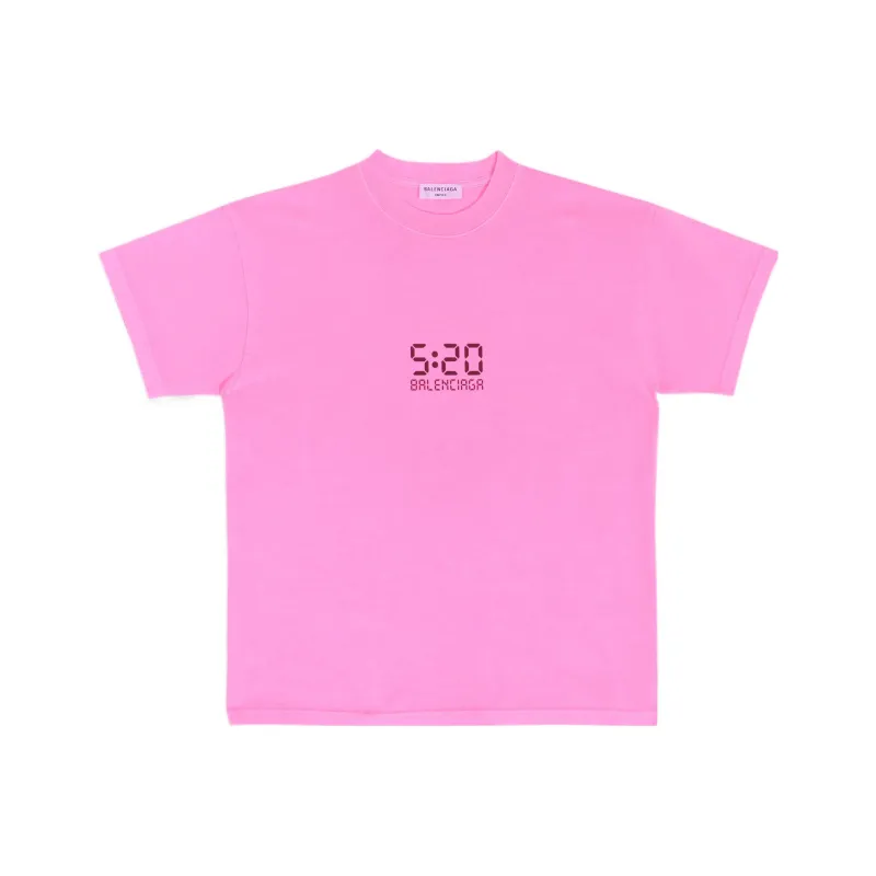 Balenciaga SS22 T Shirt Women's Pink-0