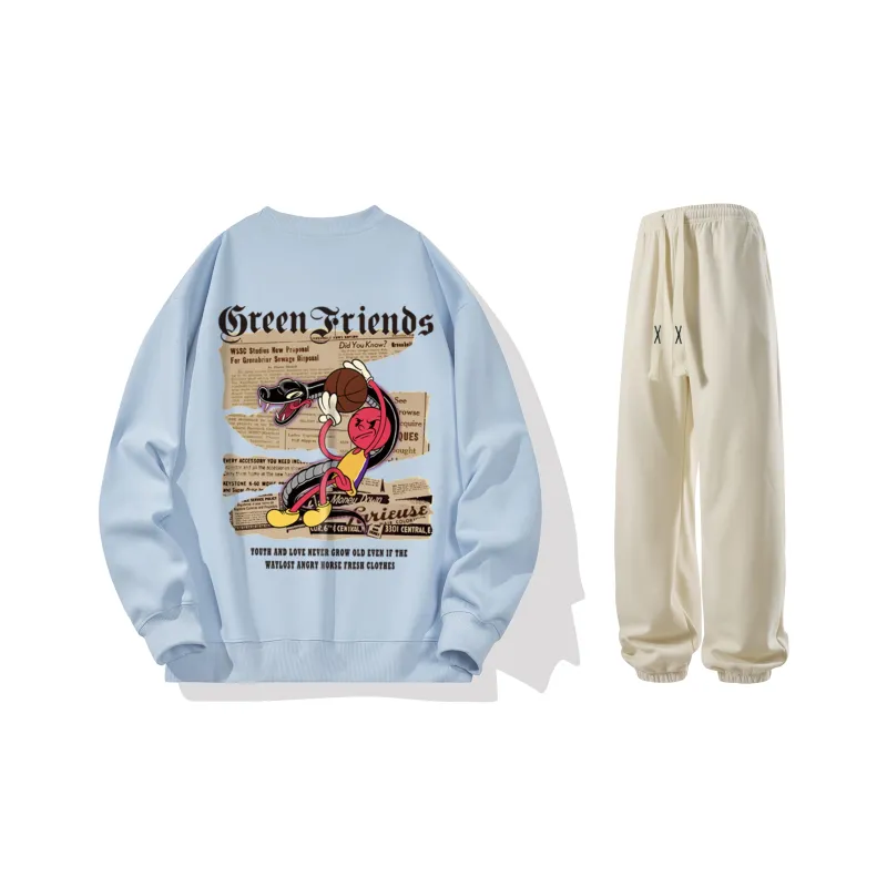 GF x WULIAOYUAN Sweatshirt Set Unisex-54