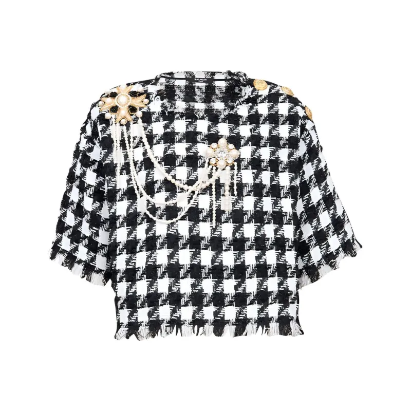 BALMAIN FW22 Regular T Shirt Women's Black-0