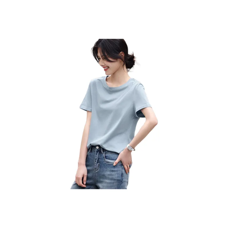XWI T Shirts Women's Blue-0
