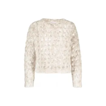 Brunello Cucinelli Sweaters Women's Ecru