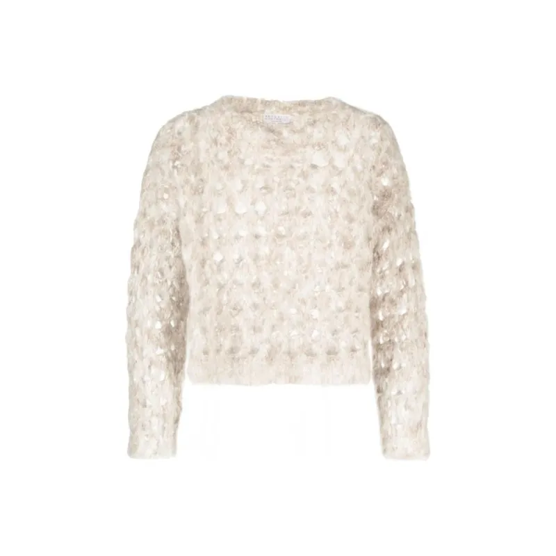 Brunello Cucinelli Sweaters Women's Ecru-0