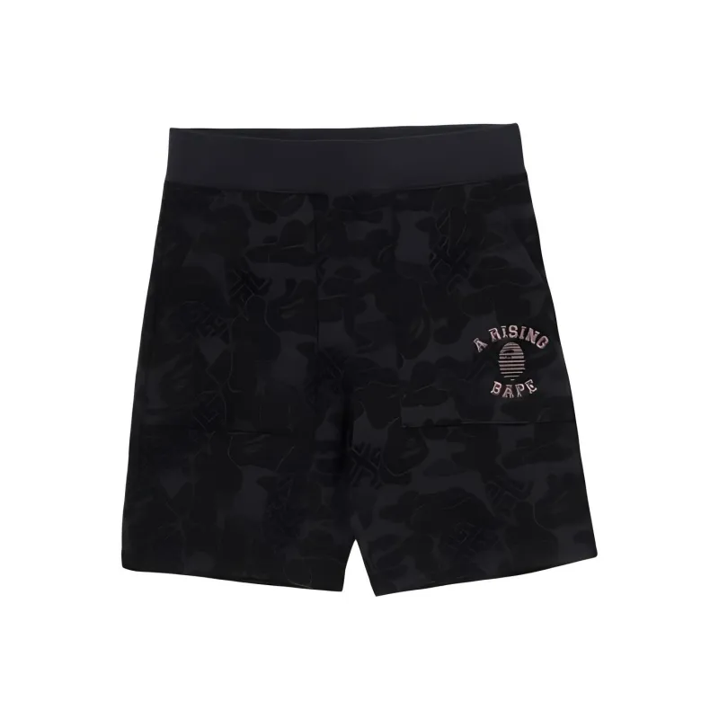 A BATHING APE Asia Camo Sweat Shorts-0