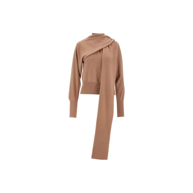 Ferragamo Cashmere Scarf Jumper-0