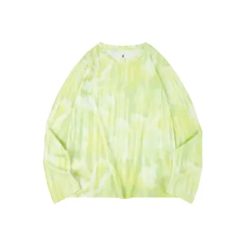 QIAODAN T Shirt Women's New Leaf Green Print