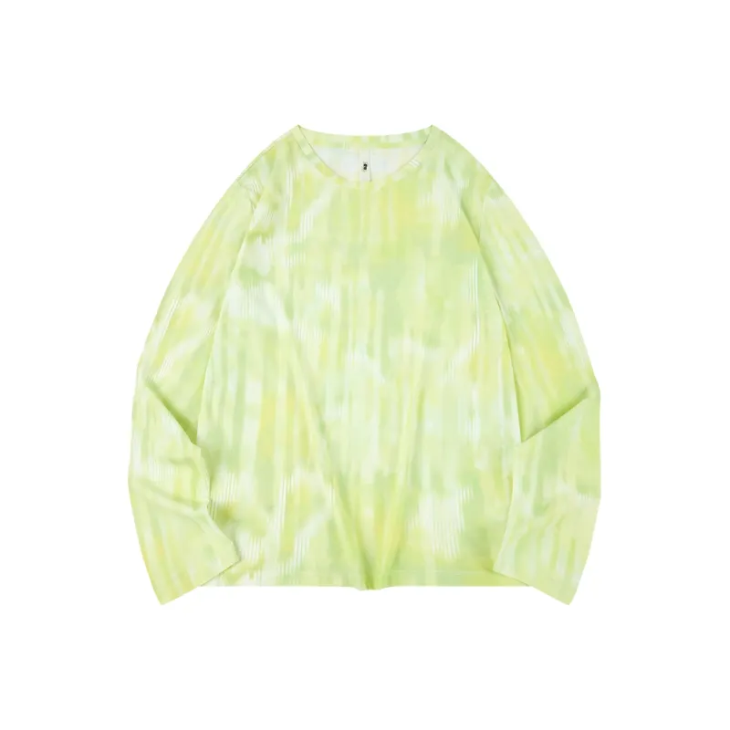 QIAODAN T Shirt Women's New Leaf Green Print-0