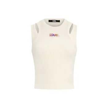 KARL LAGERFELD SS24 Tank Top Women's White