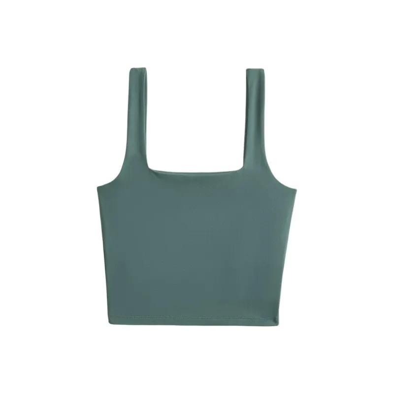 Hollister Tank Top Women's Green-0