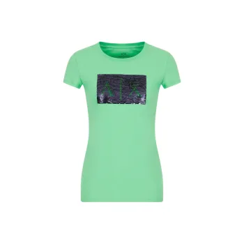 ARMANI EXCHANGE T-Shirts Women's Grass Green