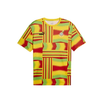 PUMA Ghana FtblCulture Ghana FtblCulture Jersey Men Soccer Jersey Men's Yellow