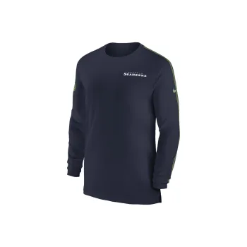Nike Seattle Seahawks Sideline Coach Men's Nike Dri FIT Nfl Long Sleeve Top
