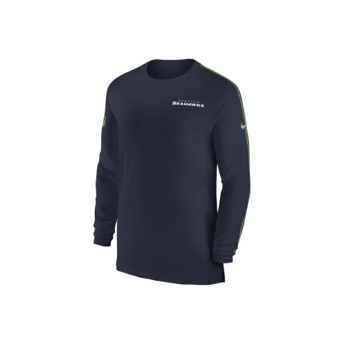 Nike Seattle Seahawks Sideline Coach Men's Nike Dri FIT Nfl Long Sleeve Top