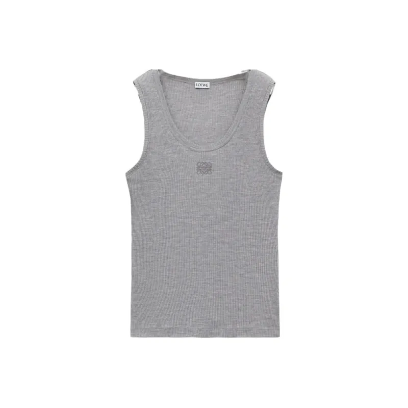LOEWE Anagram Tank Top 'Grey Melange'-0