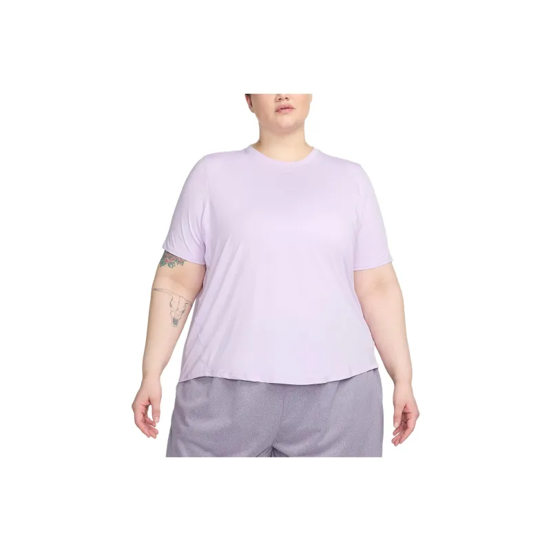 Nike T-Shirt Women's Lilac Flowers-0