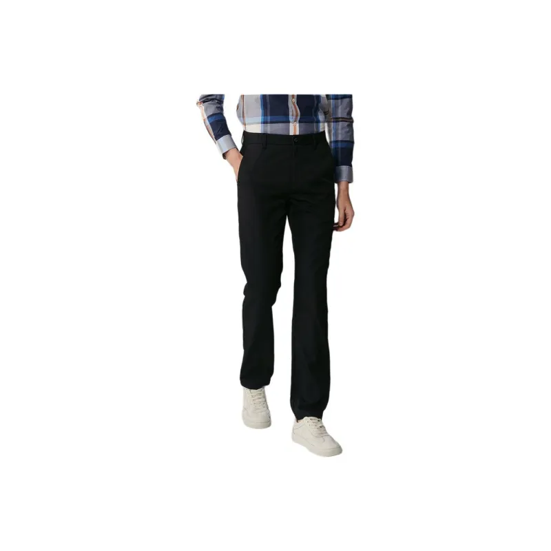 JODOLL Casual Pants Men's Black-0