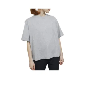 Moncler T Shirts Women's Gray