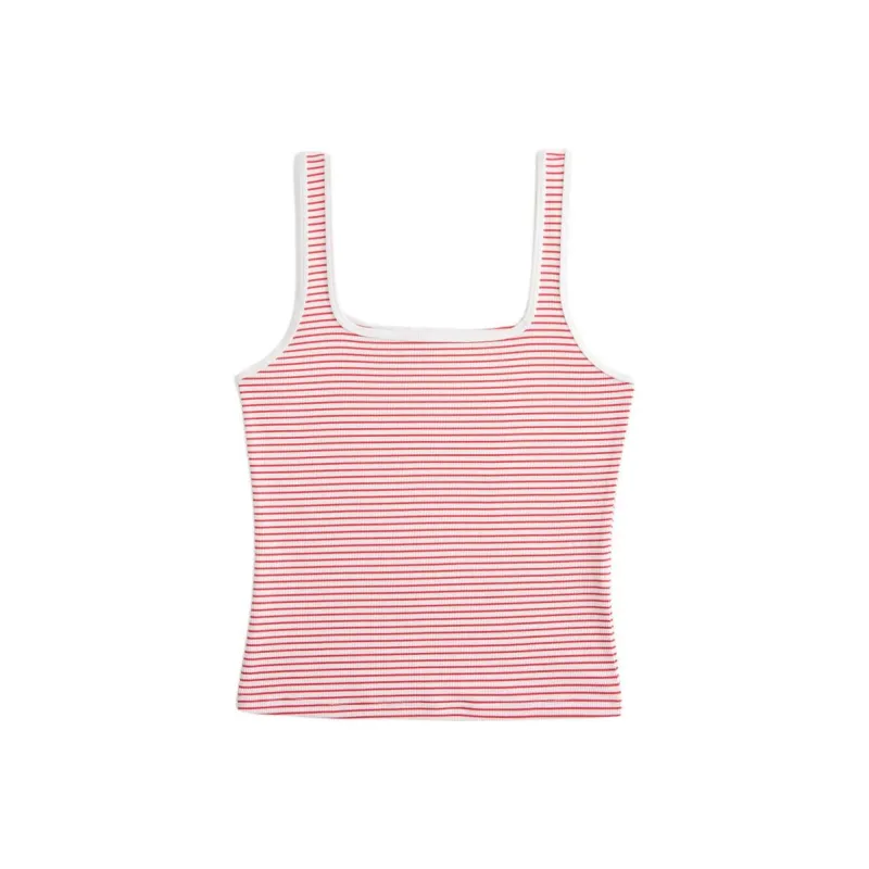 Hollister Tank Tops Women's Red-0