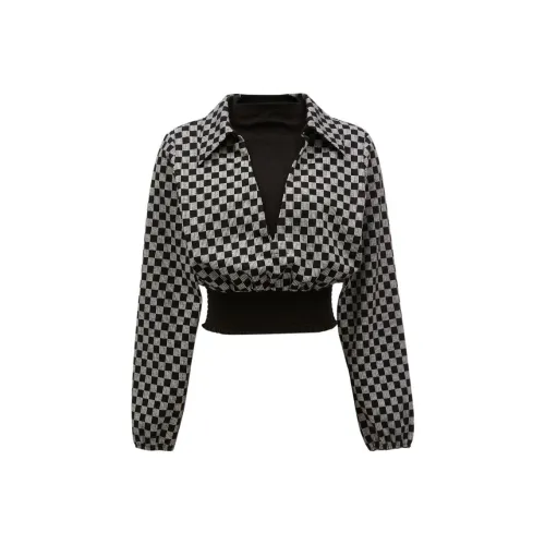 VERO MODA Crop Tops Women's Black