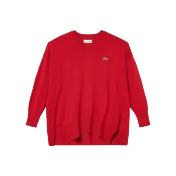 LACOSTE Sweaters Women's Red