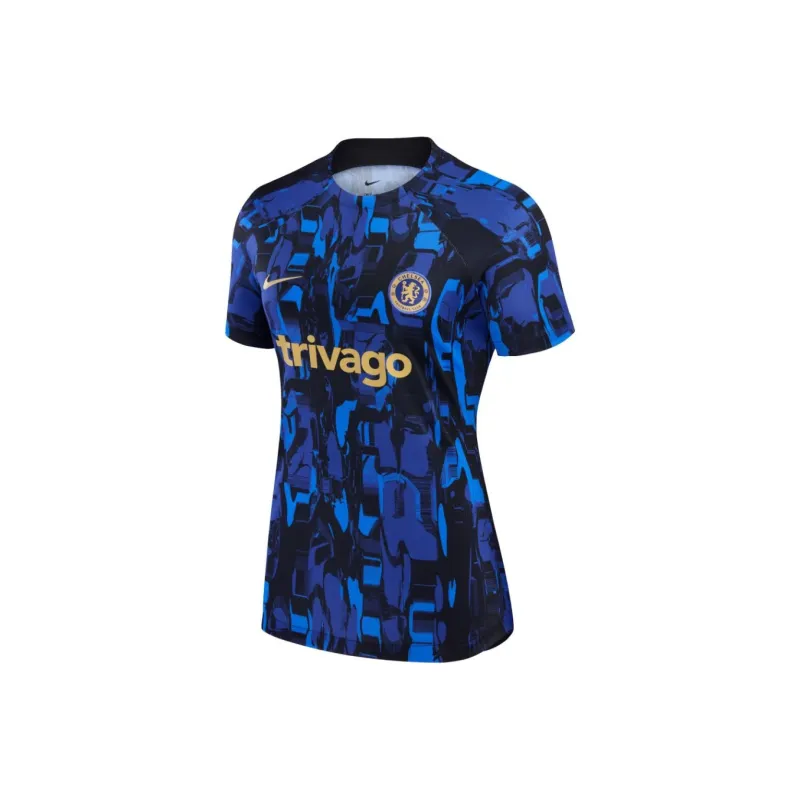 Nike Chelsea FC Academy Pro Soccer Jerseys Men's Dark Blue-0