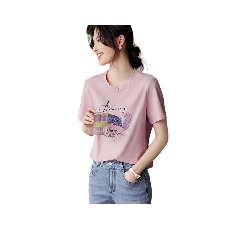 XWI T Shirts Women's Pink-0
