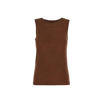 UMA WANG Tank Top Women's Brown