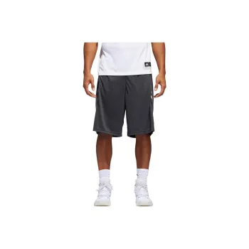 Adidas Sports Shorts Men's Dark Heather Gray/Light Gray