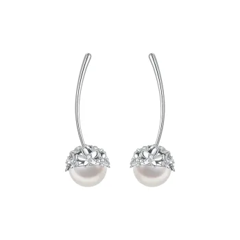ZEGL 925 Sterling Silver Earrings Women's