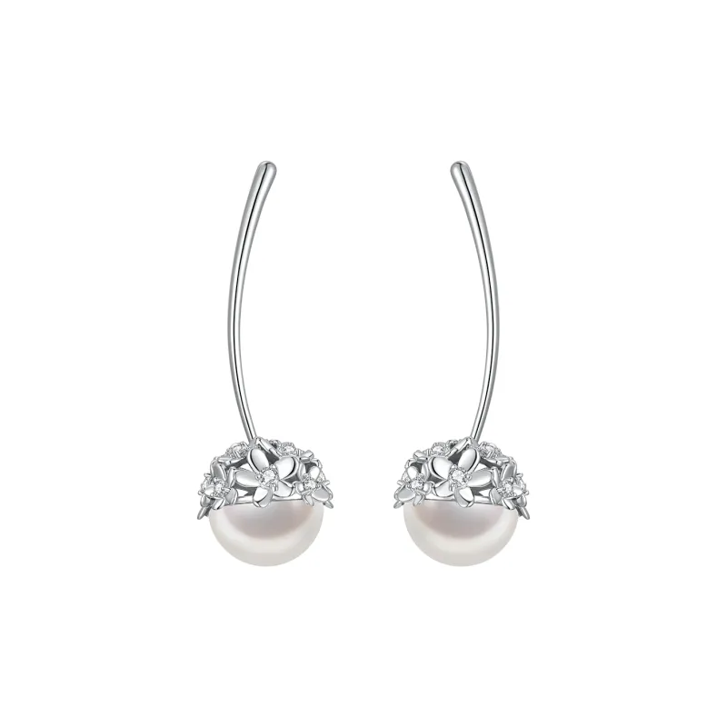 ZEGL 925 Sterling Silver Earrings Women's-0
