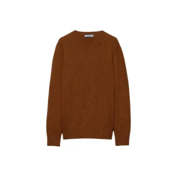 PRADA Long Sleeved Crewneck Knitted Jumper