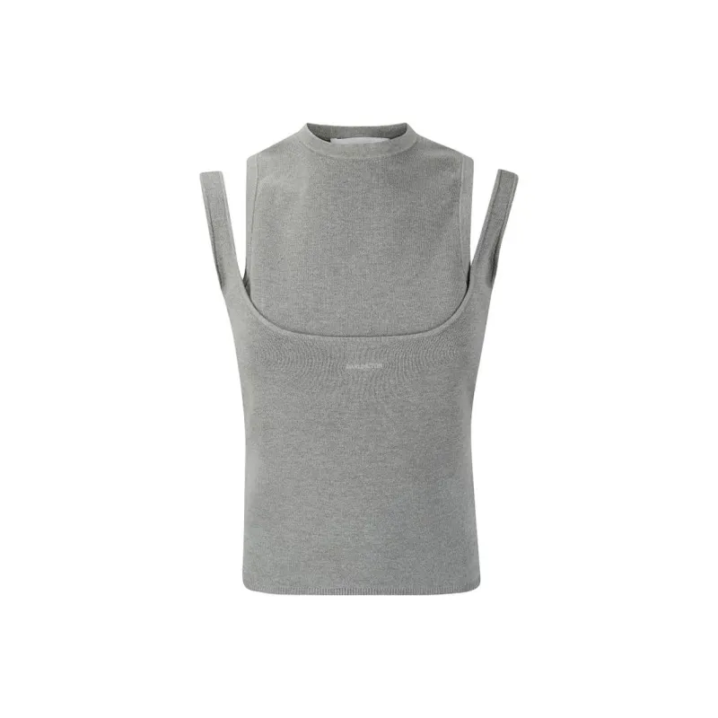 16ARLINGTON Tank Top Women's Gray-0