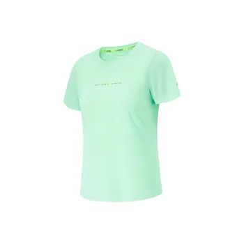 LiNing T Shirt Women's Cooling Green