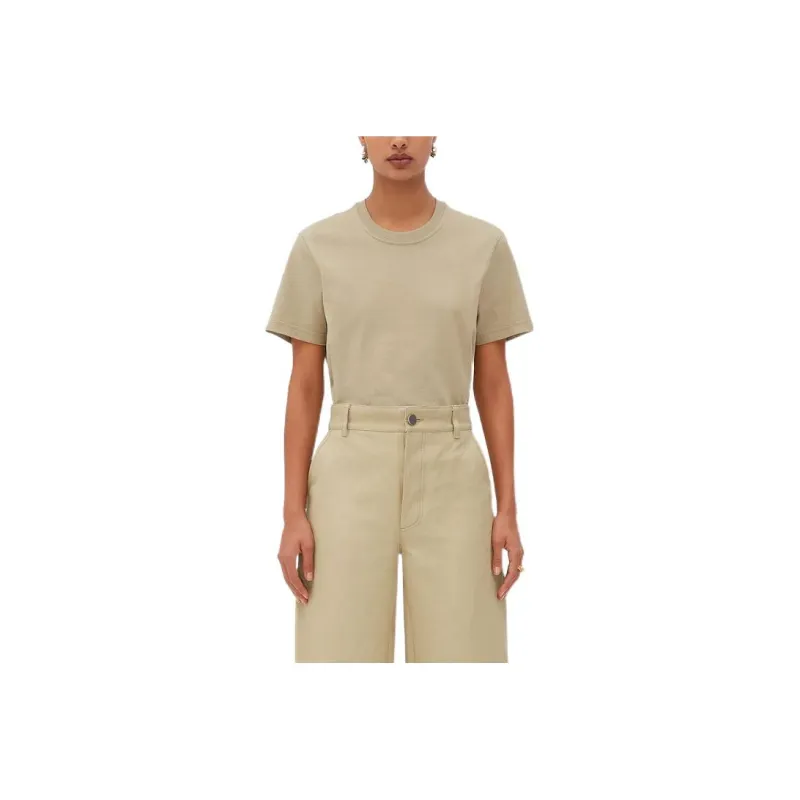 Bottega Veneta T Shirts Women's Light Brown-0