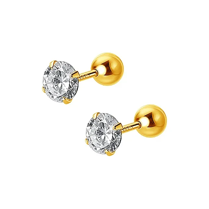 CENTURY&KINDLE S925 Silver Stud Earrings Women's-12