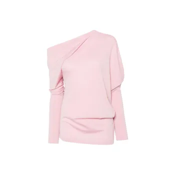 MOSCHINO Asymmetric neck Mini Dress