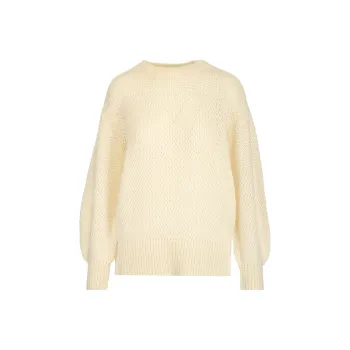 See By Chloe SS22 Sweater Women's Beige Yellow