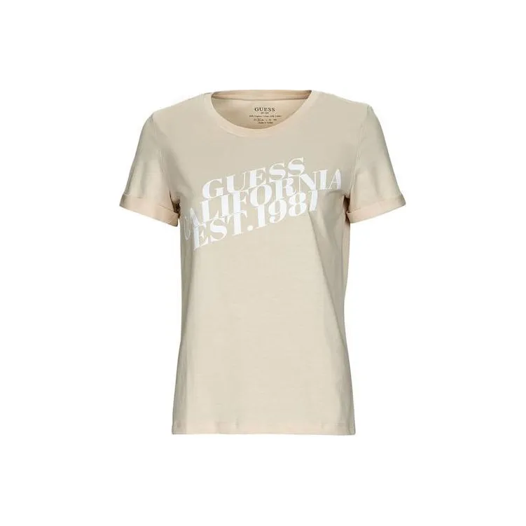 GUESS T Shirts Women's Beige-0