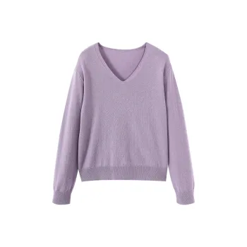 XIANGYING Sweater Women's Purple