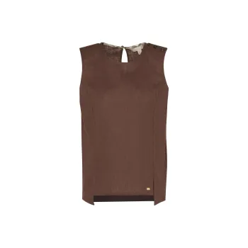 BARBOUR Tank Tops Women's Brown
