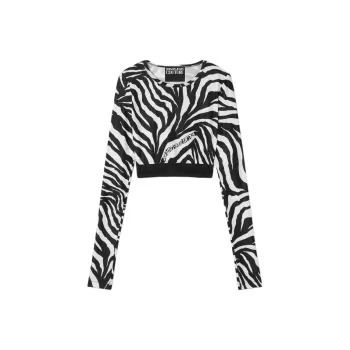 VERSACE Zebra print T shirt