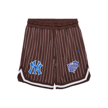 New Era x MLB SS24 New York Yankees Basketball Shorts Unisex Umber