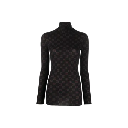 AMBUSH Monogram Fitted Turtleneck 'Black'