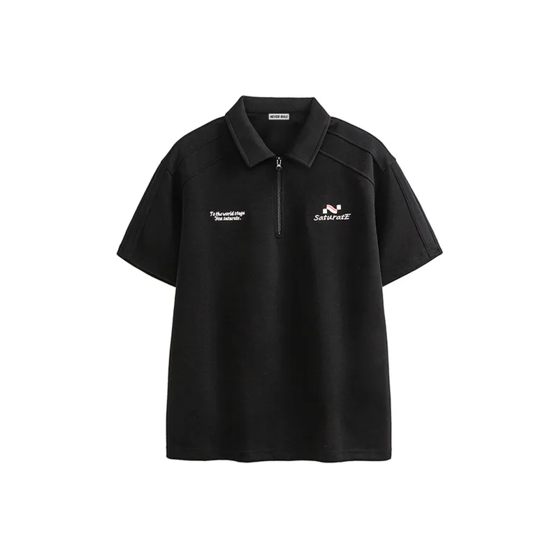 NEVER RULE Polo Shirts Unisex-0