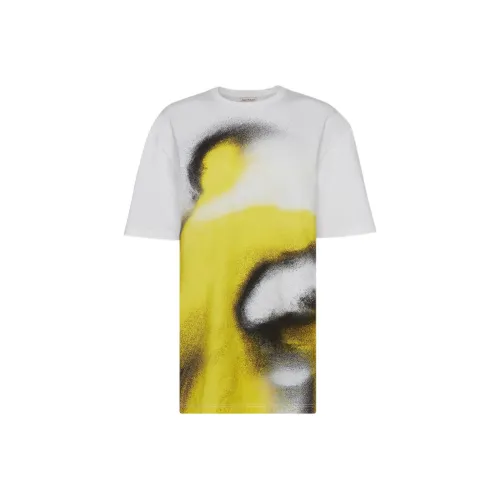 Alexander McQueen T Shirts Women's Yellow/White