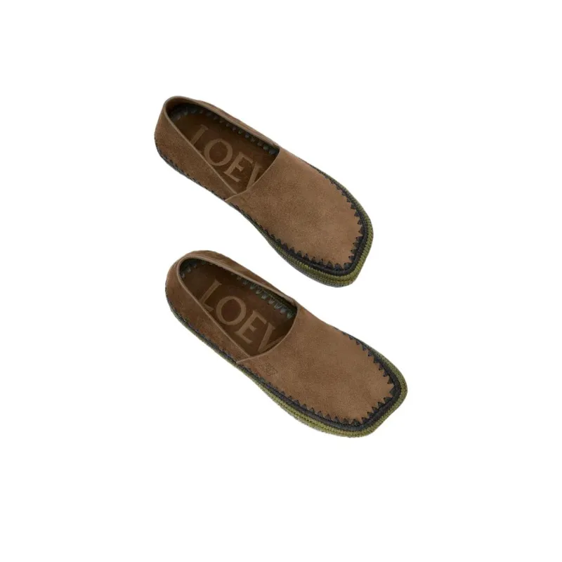 LOEWE Rio Espadrilles Men's Brown-3