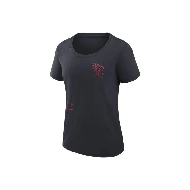 Nike Cleveland Guardians Authentic Collection Early Work Women's Nike Dri-FIT Mlb T-Shirt-0